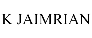 K JAIMRIAN