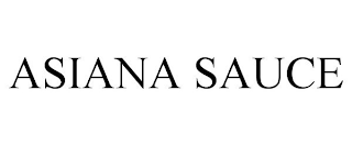 ASIANA SAUCE