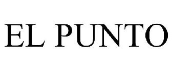 EL PUNTO
