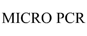 MICRO PCR