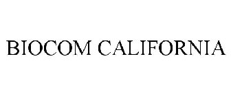 BIOCOM CALIFORNIA