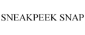 SNEAKPEEK SNAP