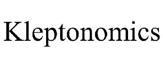 KLEPTONOMICS