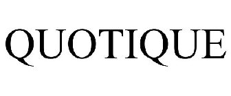 QUOTIQUE