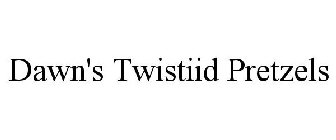 DAWN'S TWISTIID PRETZELS