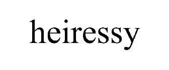 HEIRESSY
