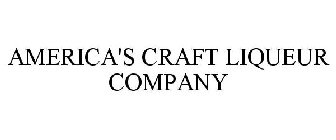 AMERICA'S CRAFT LIQUEUR COMPANY