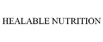 HEALABLE NUTRITION