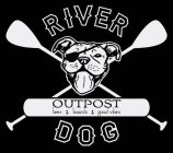 RIVER DOG OUTPOST BEER BOARDS GOOD VIBES
