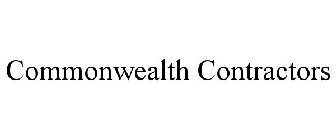 COMMONWEALTH CONTRACTORS