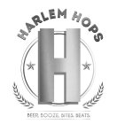 HARLEM HOPS H BEER. BOOZE. BITES. BEATS.