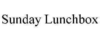 SUNDAY LUNCHBOX