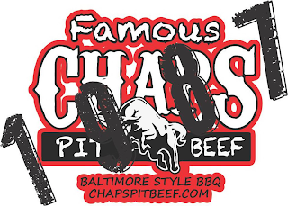 1987 FAMOUS CHAPS PIT BEEF BALTIMORE STYLE BBQ CHAPSPITBEEF.COMLE BBQ CHAPSPITBEEF.COM