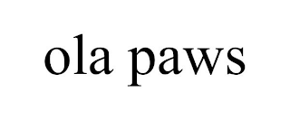 OLA PAWS