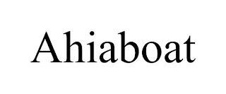 AHIABOAT