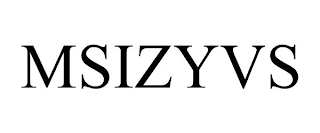 MSIZYVS