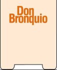 DON BRONQUIO