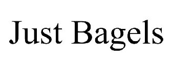 JUST BAGELS