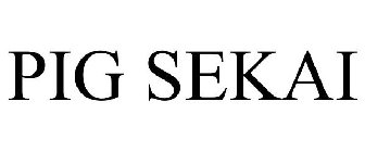 PIG SEKAI