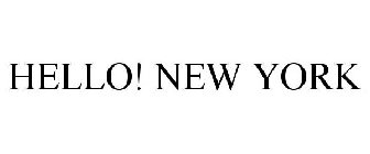 HELLO! NEW YORK