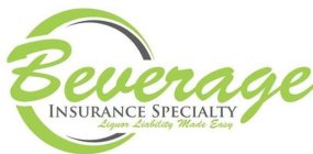 BEVERAGE INSURANCE SPECIALTY LIQUOR LIABILITY MADE EASYILITY MADE EASY