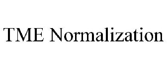 TME NORMALIZATION