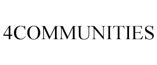 4COMMUNITIES