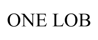 ONE LOB