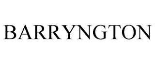BARRYNGTON