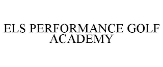 ELS PERFORMANCE GOLF ACADEMY