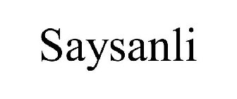 SAYSANLI