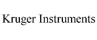 KRUGER INSTRUMENTS