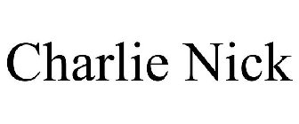 CHARLIE NICK