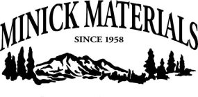 MINICK MATERIALS SINCE 1958