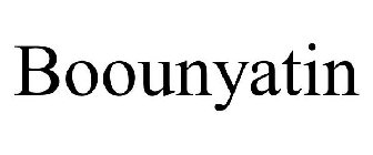 BOOUNYATIN