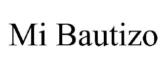 MI BAUTIZO