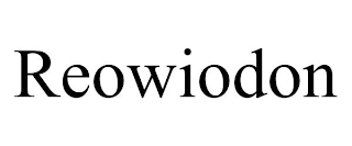 REOWIODON
