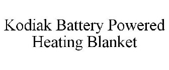 KODIAK BATTERY POWERED HEATING BLANKET