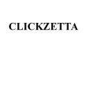 CLICKZETTA