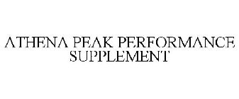 ATHENA PEAK PERFORMANCE SUPPLEMENT