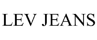 LEV JEANS