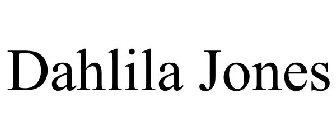 DAHLILA JONES