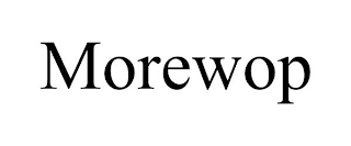 MOREWOP