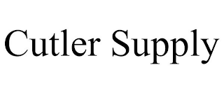 CUTLER SUPPLY