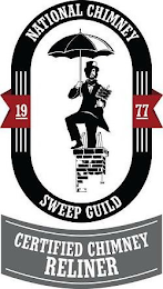 NATIONAL CHIMNEY SWEEP GUILD CERTIFIED CHIMNEY RELINER 1977