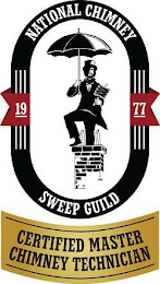 NATIONAL CHIMNEY SWEEP GUILD CERTIFIED MASTER CHIMNEY TECHNICIAN 1977