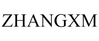 ZHANGXM
