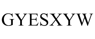 GYESXYW