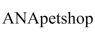 ANAPETSHOP