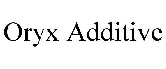 ORYX ADDITIVE